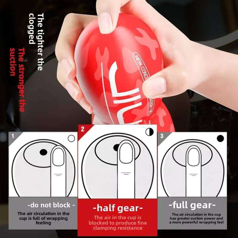 Wholesale Manual Masturbator for Men Adult Toy with Vibration Function Non-Telescopic Suction Masturbation Cup Sex Machine Z260311