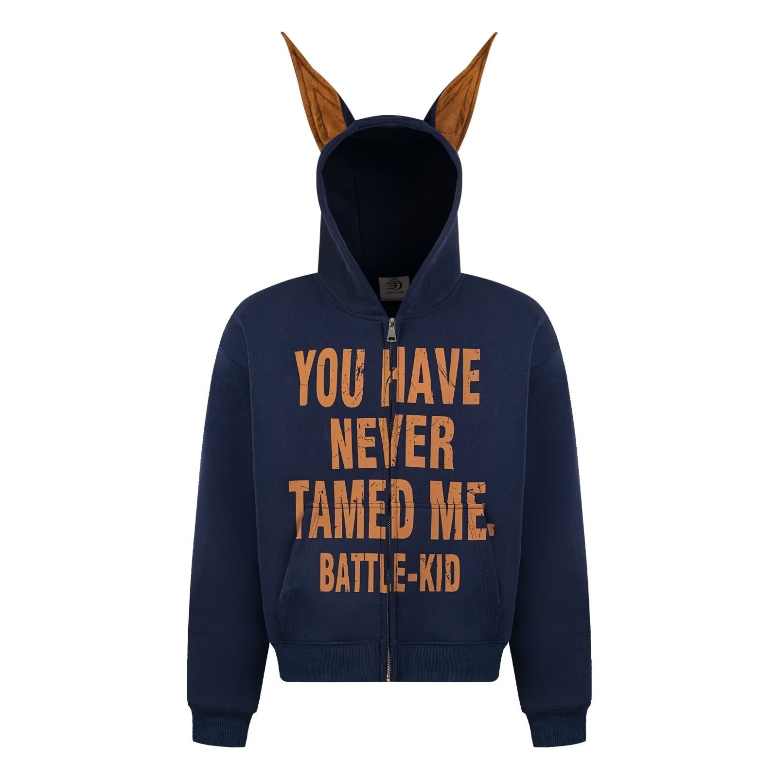 Style Mottled Letter Little Devil Hoodie Spring And Designer Hoodie Autumn Design Sense Zipper Sweatshirt Men's Cardigan Jacket