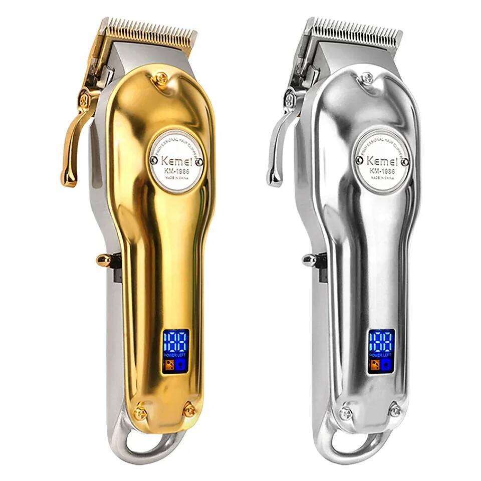 Kemei KM-1986 Or Blade For Men Trimmer Professional Clipper Electric Razor Rechargeable Hair Cutting Machine C260312