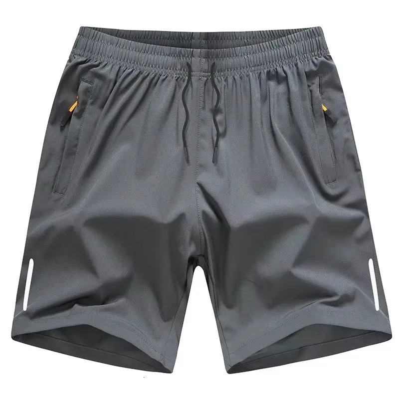 Sports Shorts Man Summer Ice Silk Beach Pants Casual Loose Thin Basketball Running Gym Clothing Sweat Wicking Hygroscopic 260228