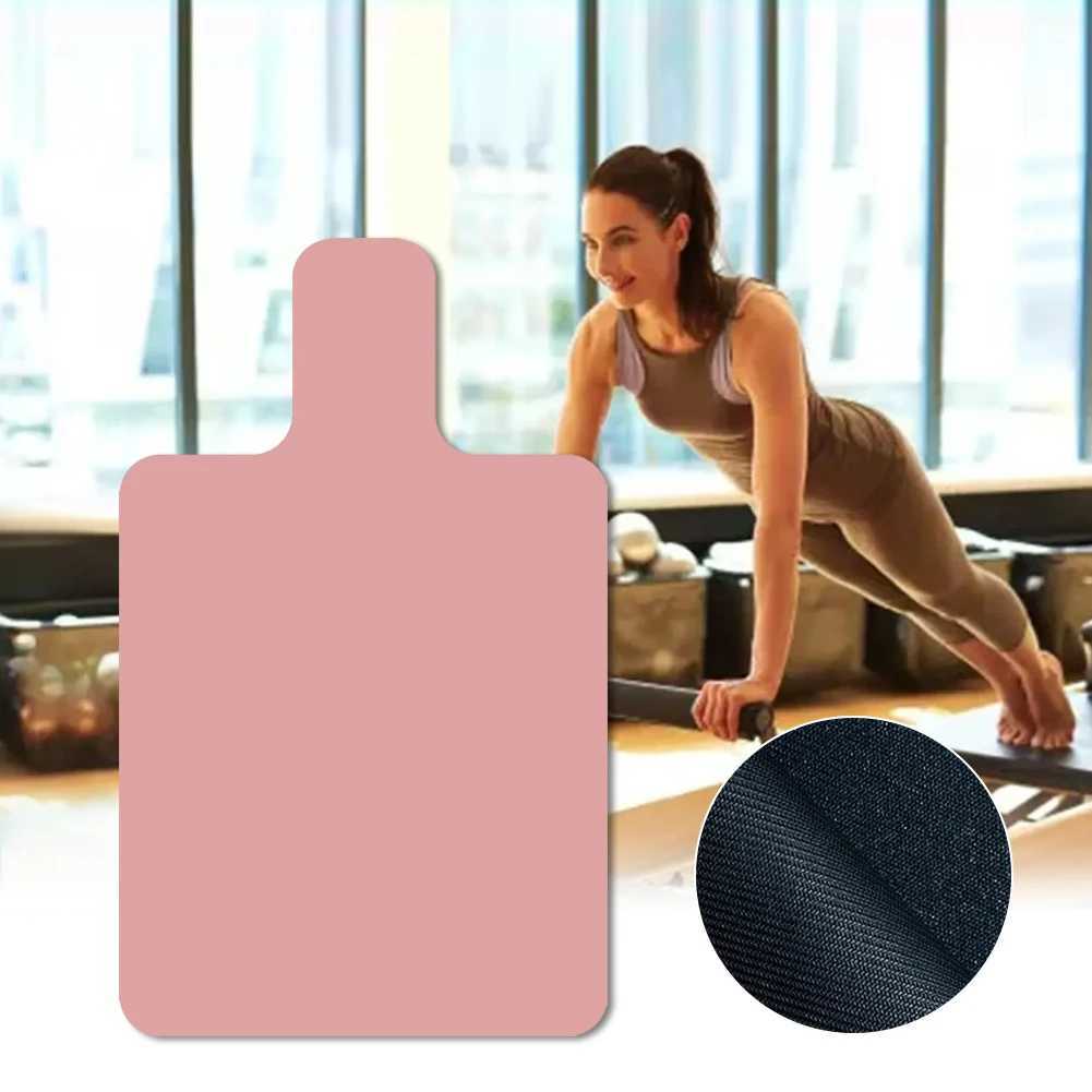 Pilates Reformer Mat Sweat Absorbent Pilates Suede Rubber Yoga Mat Non-Slip Pilates Reformer Cover Portable for Balance Training M260312