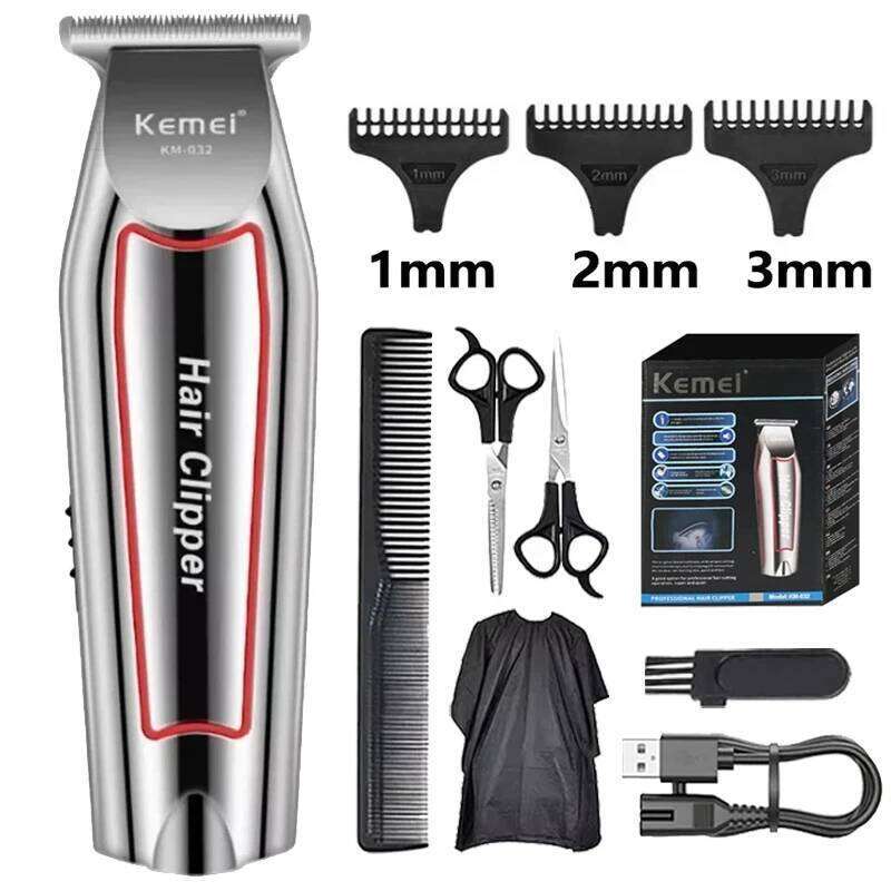 Kemei Clipper Men Cordless Beard Trimmer Trimmers Set Shaver Hair Cutting Machine Clippers for Barber KM-032 C260312