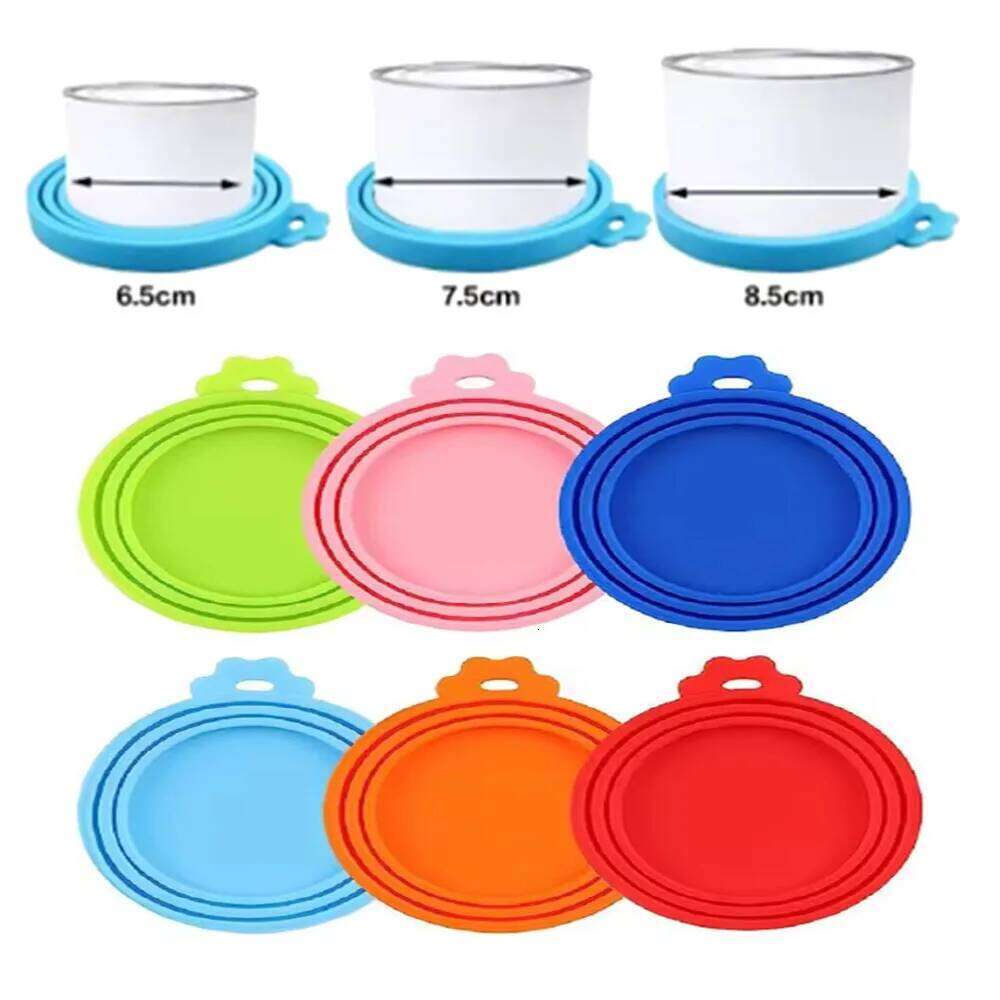 1PCS Reusable Silicone Pet Can Lid Bpa Free, Suitable For Most Sized Dog And Cat Cans - Keeps Food Fresh Prevents Bacterial 26Y0312