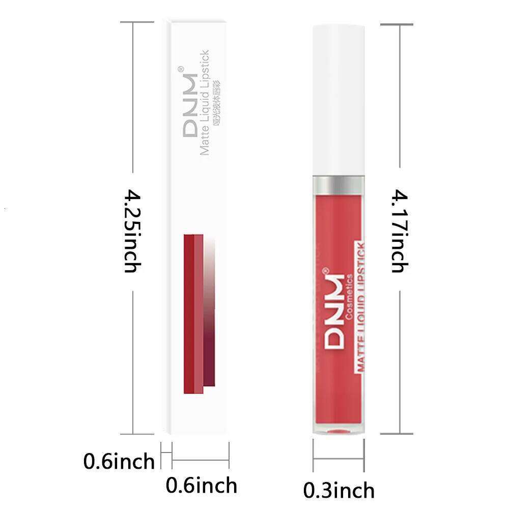 18 Colors Matte Velvet Glaze Long-Lasting Not Easy To Fade Lip Gloss Lipstick Waterproof Makeup Cosmetic Tool W260311