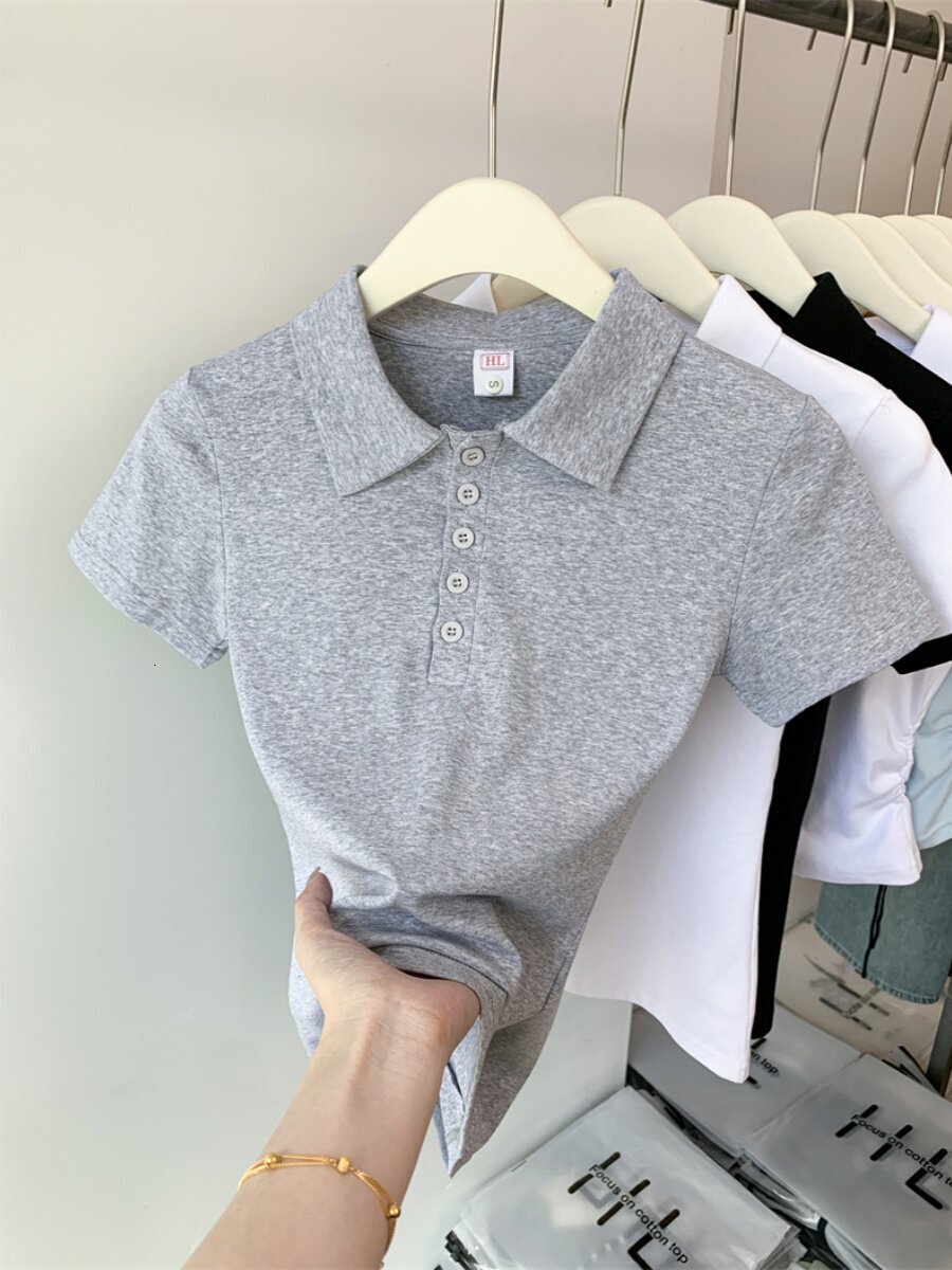 Designer Shirt Short-sleeved Designer Hoodie regular-shoulder women's Polo Shirt shirt new popular summer style and beautiful top for professiona