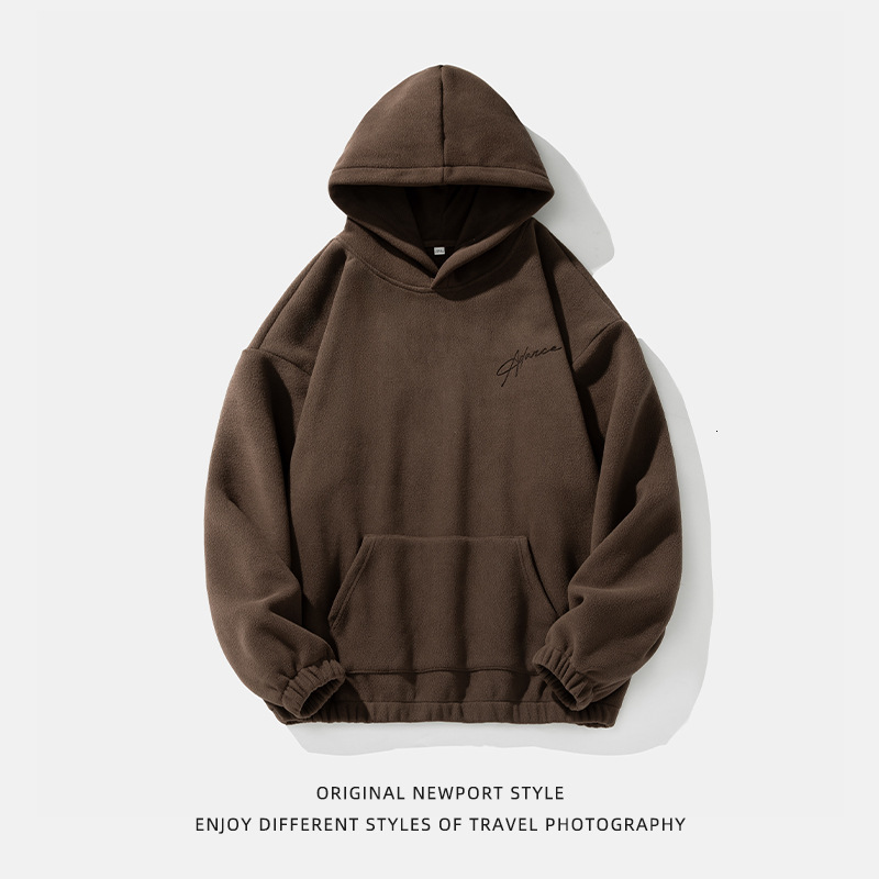 Vintage Style 430G Designer Hoodie Heavyweight Fleece Hoodie Spring New Burnt Flower Craft Letter Print Hoodie