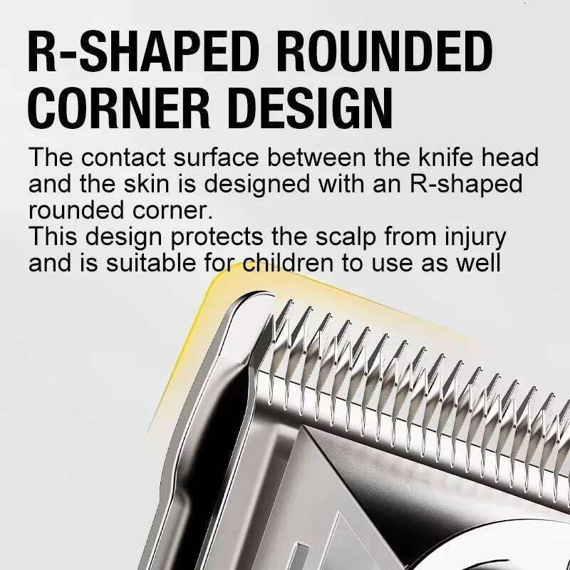 All metal men's push household electric clipper, hair salon, high-power pet clipper C260312