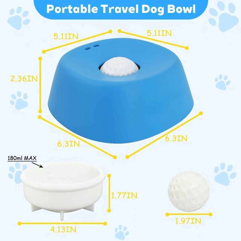 Anti-Choking Bowl, Anti-Slip Liquid Bone Broth Dog Lick Bowl ,for Large Medium Small Breeds Dietary Supplement 26Y0312