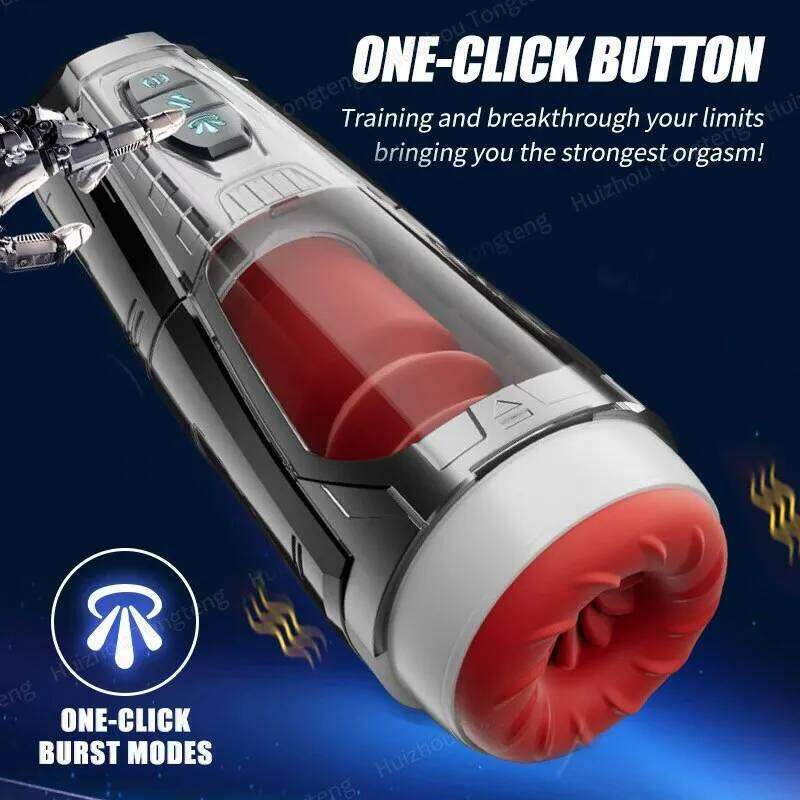 Masturbator Cup Automatic Male Masterbation Thrusting Vibrating Sucking Stroker Adult Sex Toys for Men Z260311