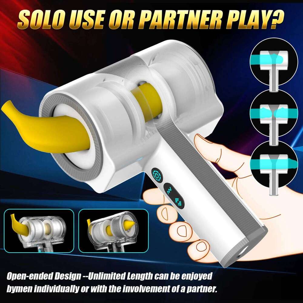 Automatic Male Masturbators Cup with 5*5*7 Thrusting Rotating Vibrating Quiet Hands Free Pocket Pussy Stroker 3D Sex Toys for Me Z260312