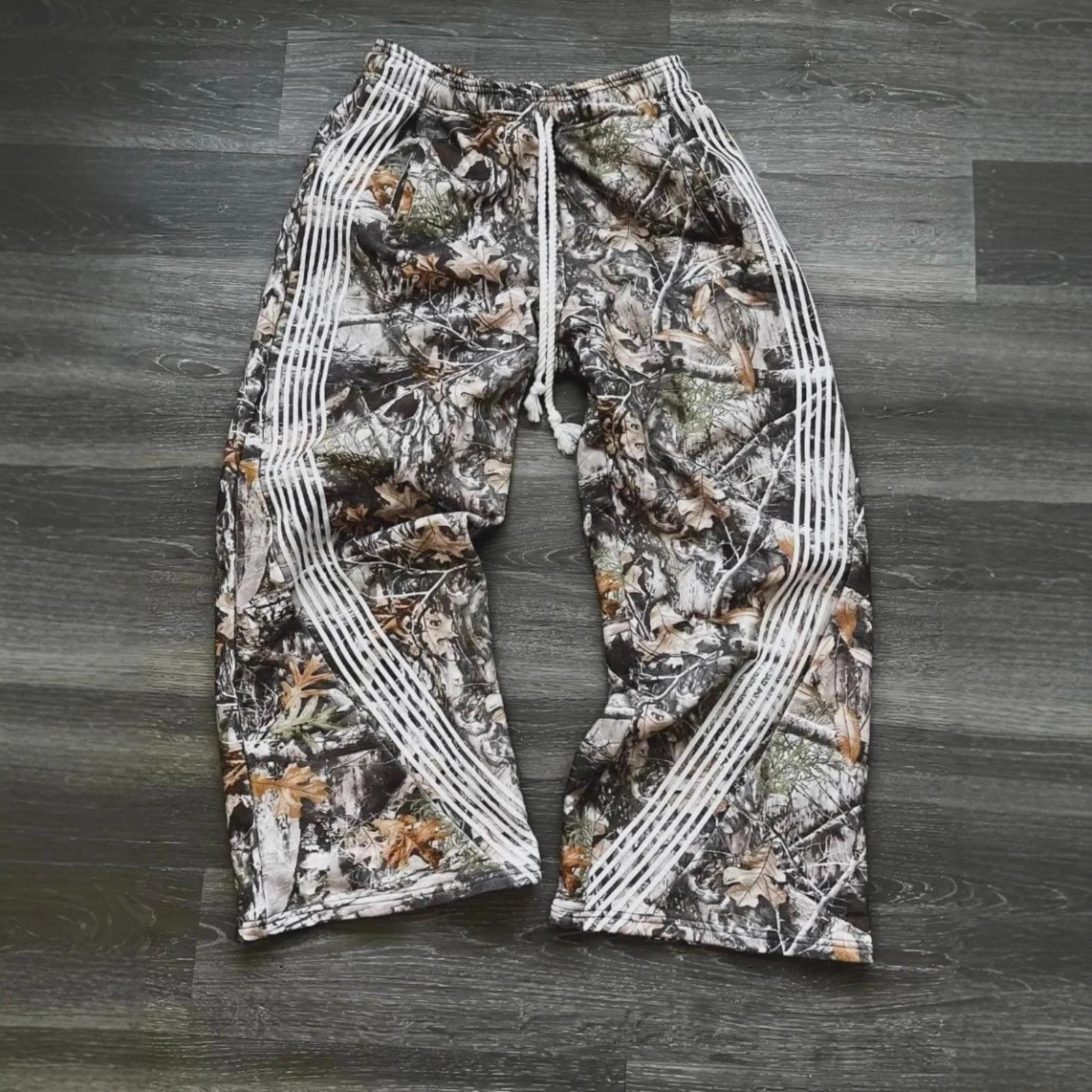 Embroidered Gray Slacks With Camouflage Features For Mens Womens Advanced Jogging Drawstring Sweatpants 260311
