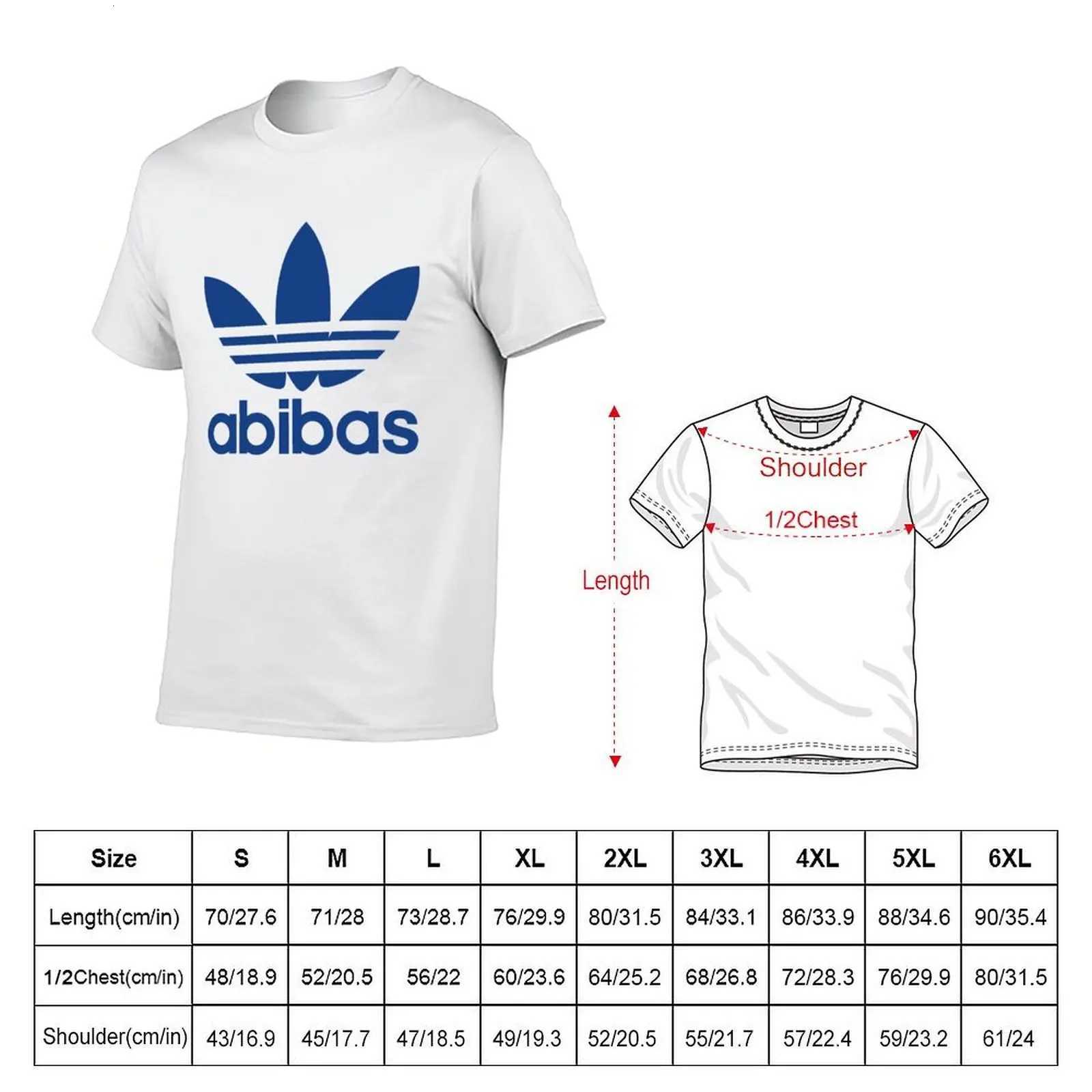 Funny abibas Collection Dark Blue T-Shirt t shirt man luxury t shirt men 100 cotton luxury brand T-ShirtT260312