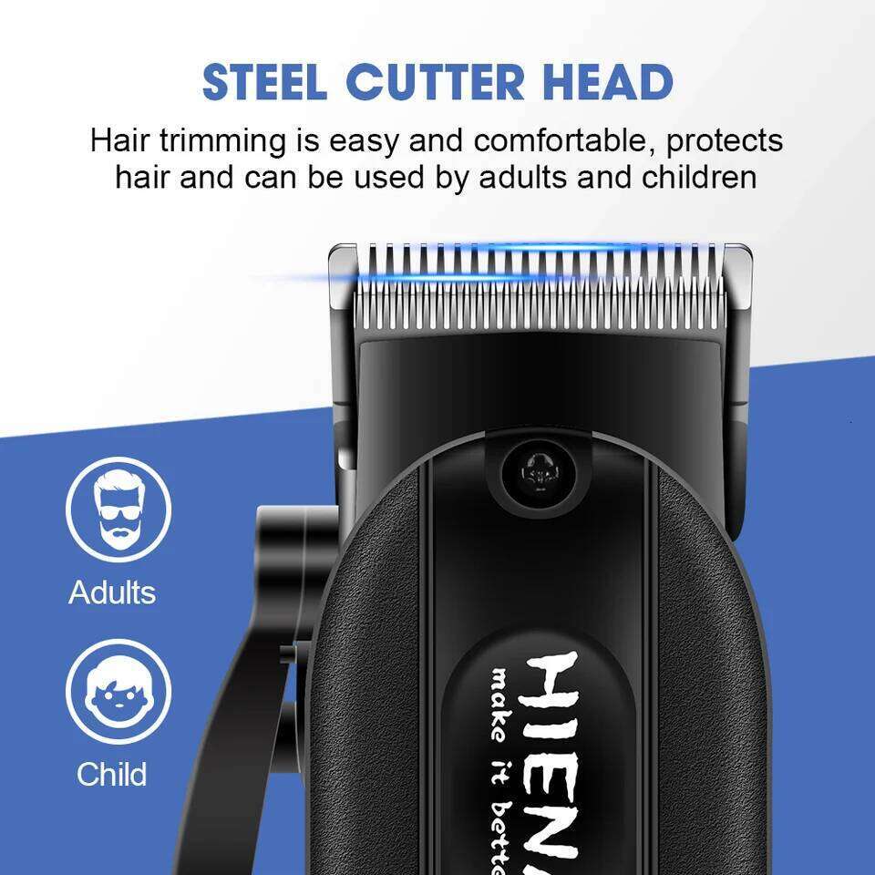 Professional Barber Electric Hair LED display screen UBS charging Trimmer Powerful electric hair clipper trimmer tool C260312