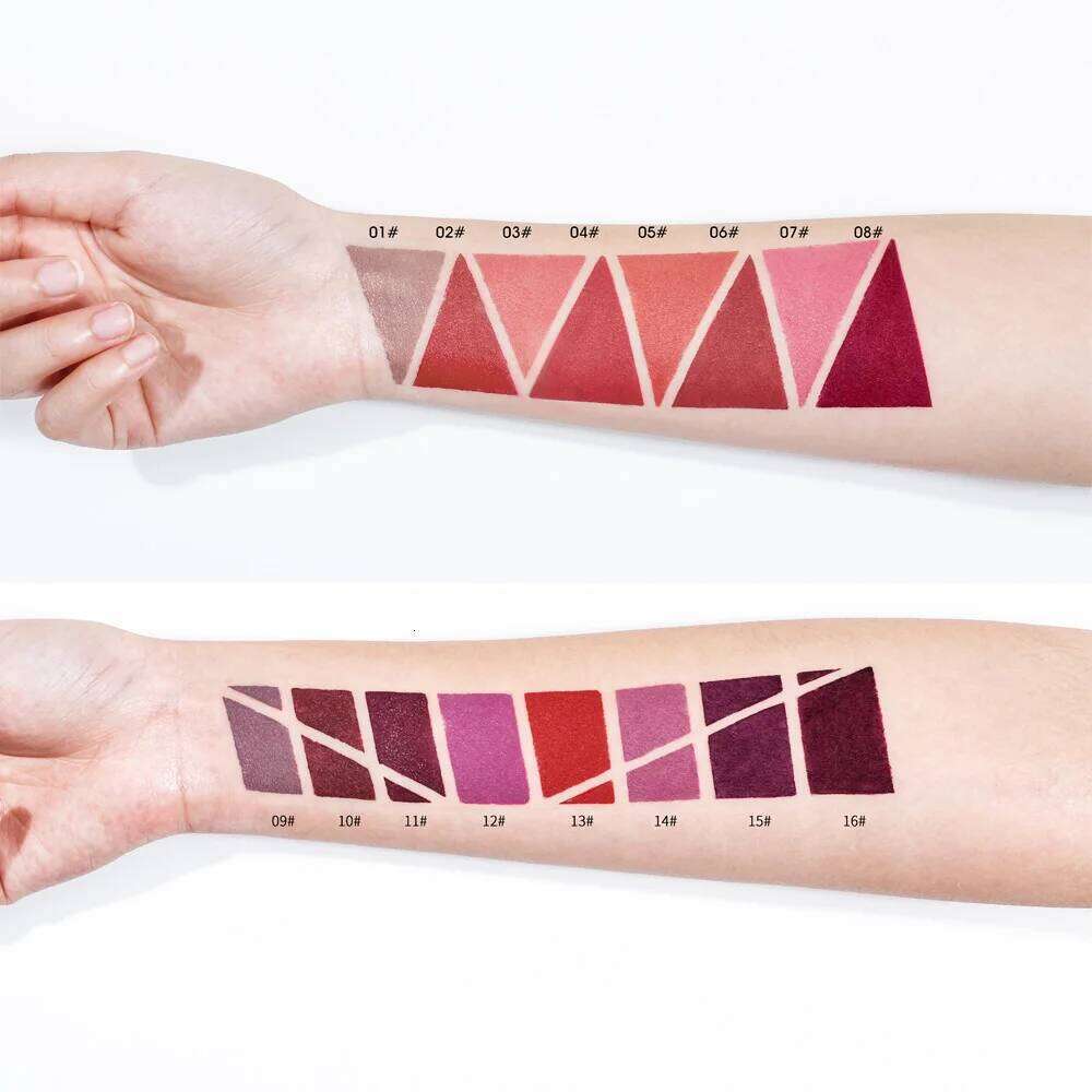 Pudaier Makeup 2 in 1 Matte Lipstick & Liner Nude Stick Pencil Make up Cosmetics Lip Balm Matt Cream Lipbalm Lipliner W260311