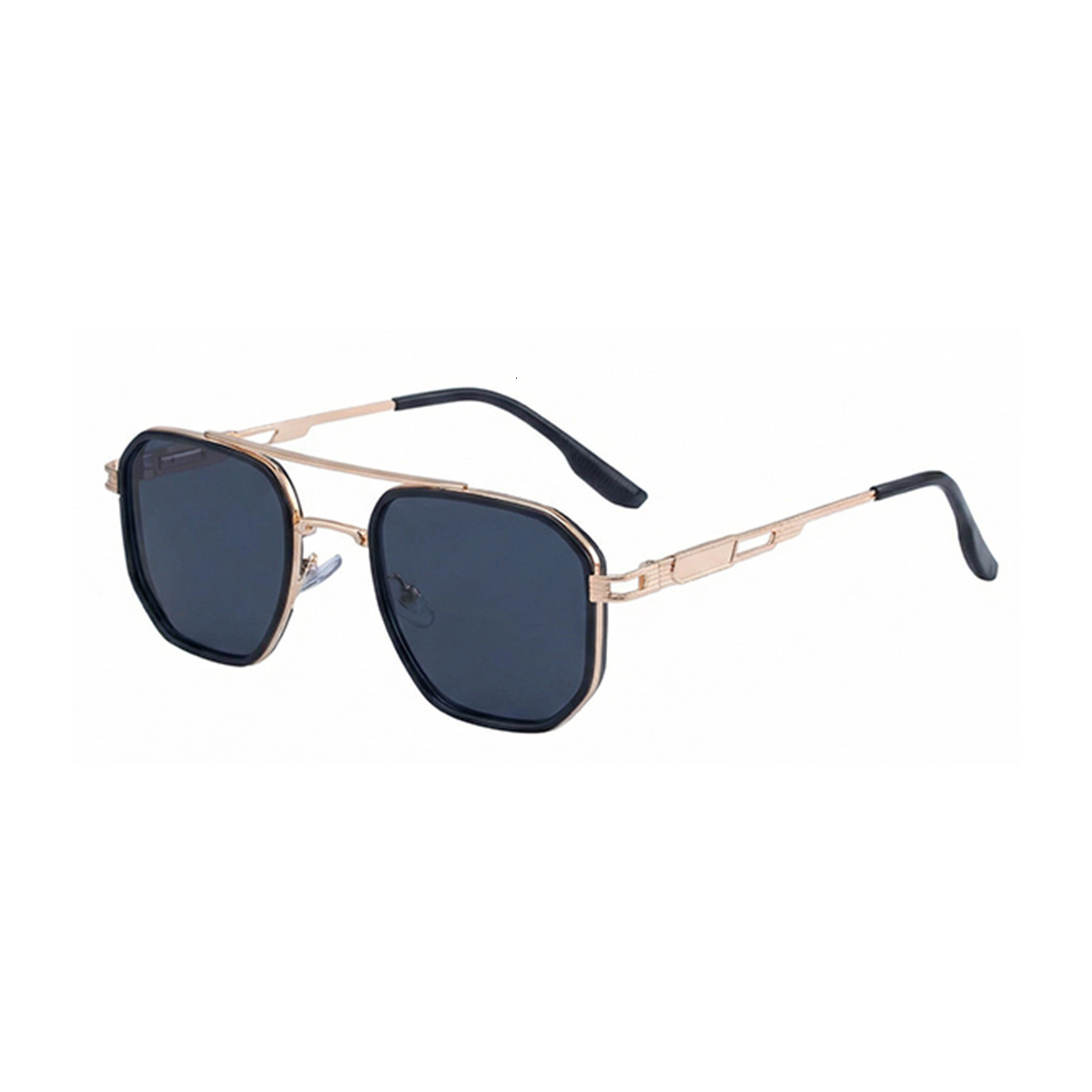 2026 New Fashion Square Large Frame Polarized Double Beam Outdoor Sun Protection Sunglasses for Men,