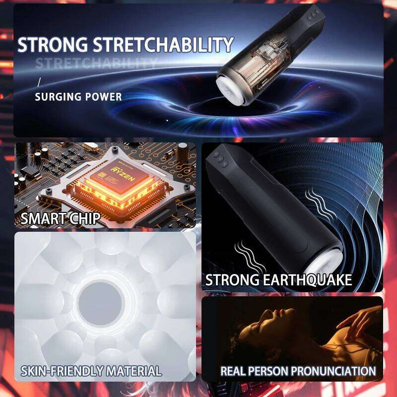 Male Masturbator Automatic Sucking Vibration Blowjob Machine Heating Pussy Penis Pump Masturbation Cup Sex Toys for Men Supplies Z260312