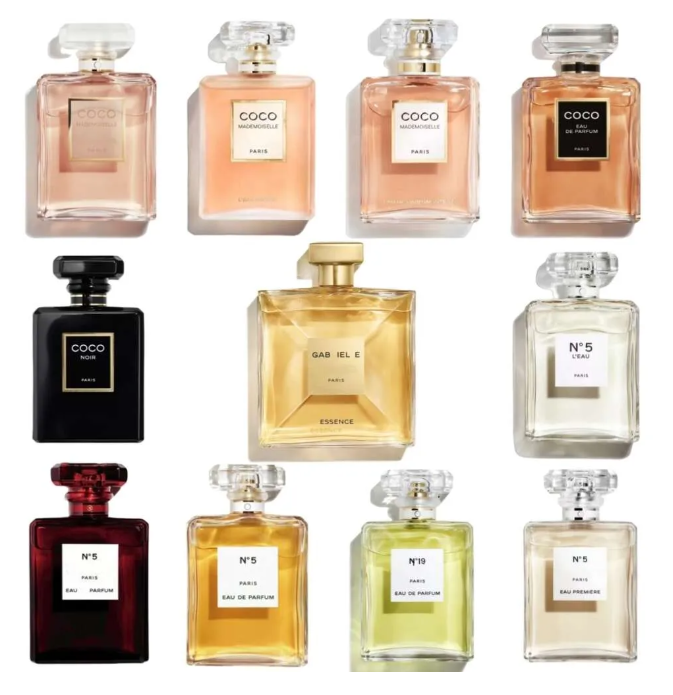 Woman Mademoiselle Perfume yellow NO 5 noir fragrance elegant charming spray oriental floral notes 100ml good smell frosted bottle fast delivery