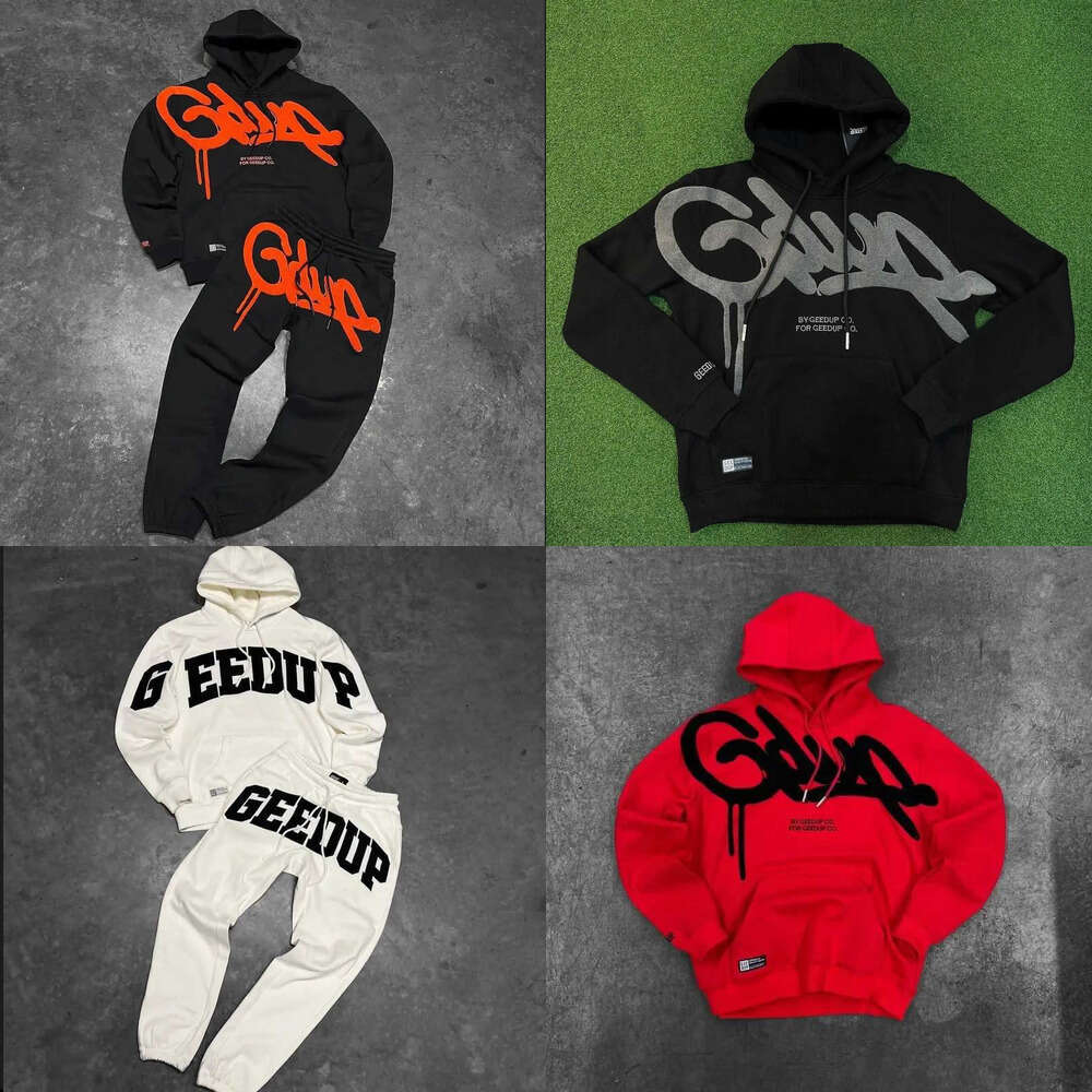 Men's Hoodies & Sweatshirts New Fashion Vintage Letter Printed fabric Harajuku Hip Hop Oversized Casual Jacket Free shipping Men's Clothing