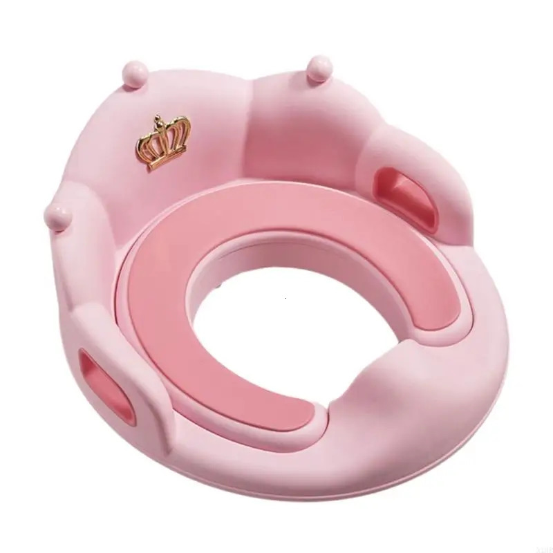 N1HB Toilet Seats with Handles Splash Guard Cushion Potty for Boys Girls Baby Training 260311