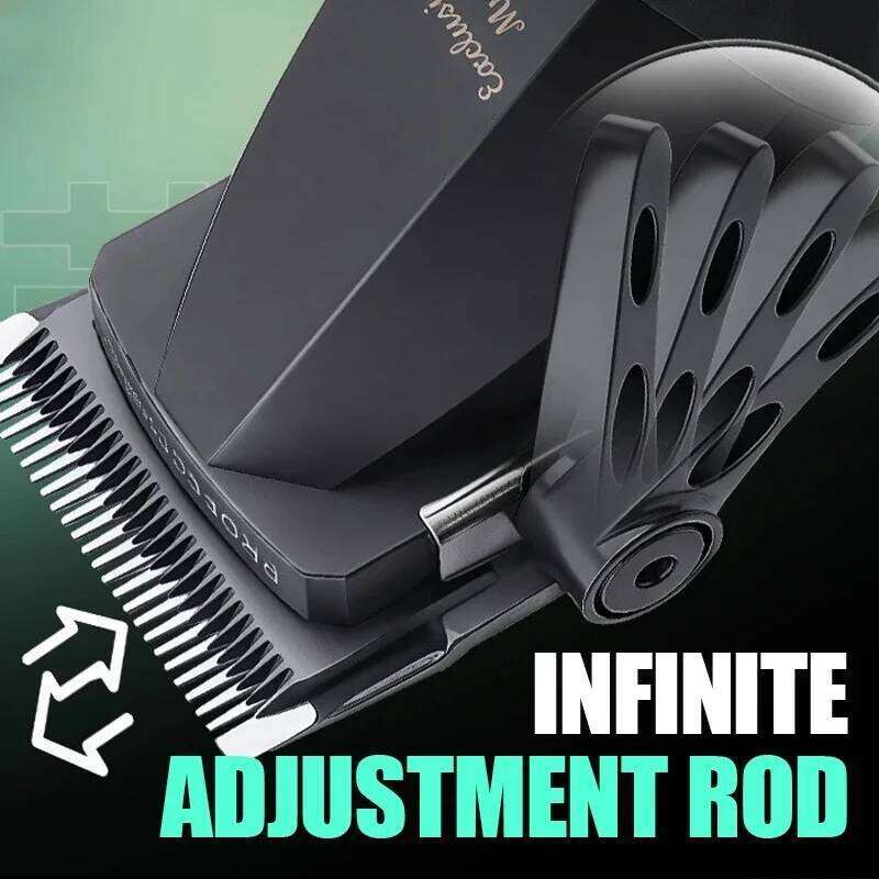 Kemei 1819 Electric Clippers Men Professional Rechargeable Cordless Cutting Machine High Quality Hair Trimmer Barber C260312