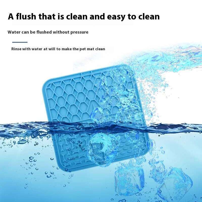 Dog Pad Anti Choking Utensils Slow Food Bowl Licking Plate Pet Cat Yogurt Meal Mat 26Y0312