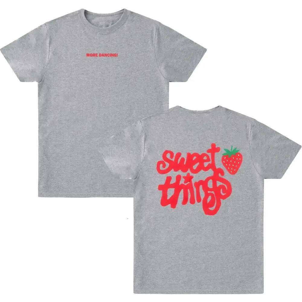 Y2k Clothing Fashion New Merch Women Men Cotton T Shirts Olivia Dean Sweet Things T-Shirt Casual Short Sleeve Tee Unisex Z260312