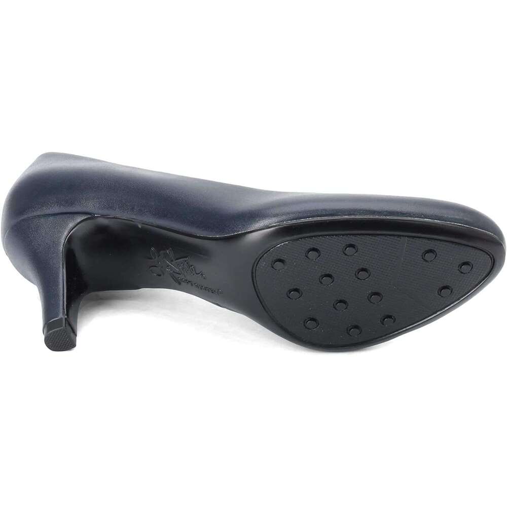 Women Comfortable shoes, work shoes, formal shoes, dress shoes, etiquette shoes, women's shoes, leather shoes, single shoes, mid-heel, spring, bl