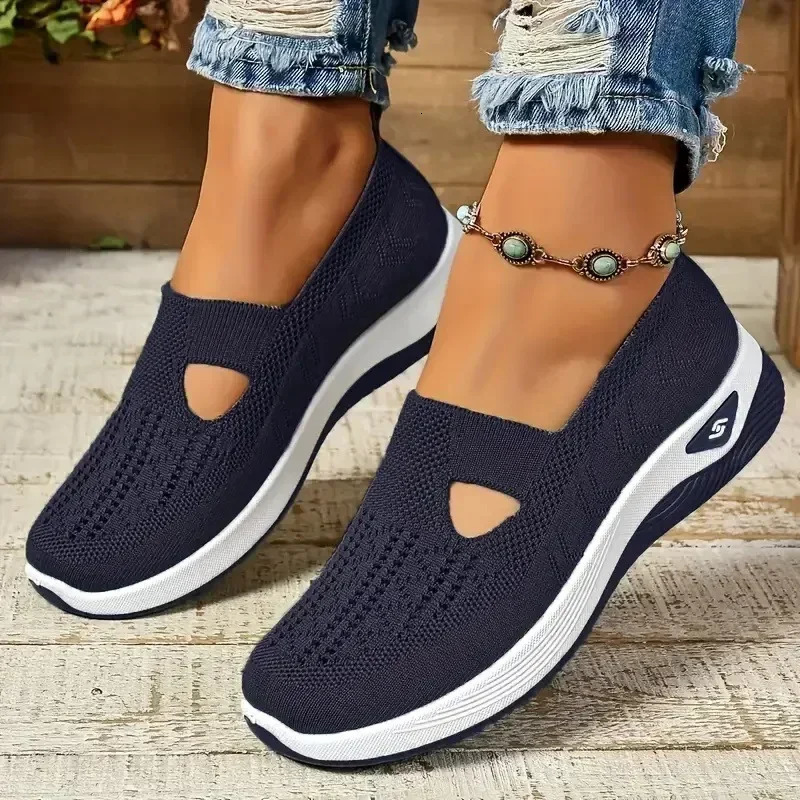 Womens Casual Shoes Breathable Comfortable Orthopedic Shoes Non Slip Sneakers For Spring And Summer Arrival Women Mesh 260227