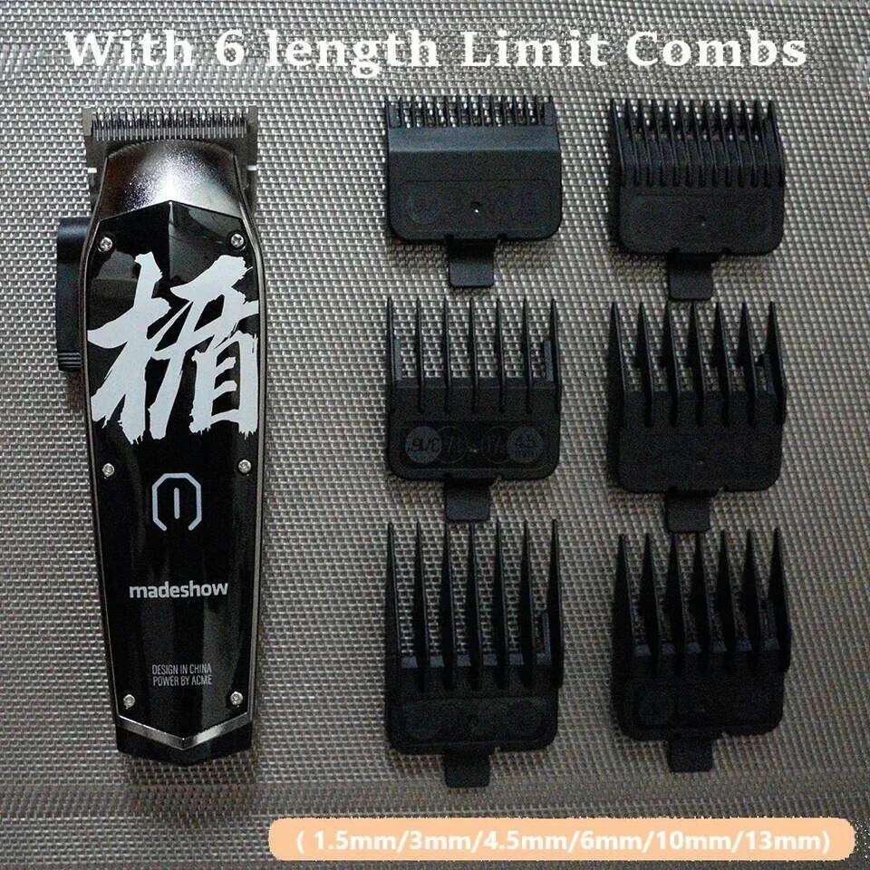 Madeshow M10 Professional Clippers for Men Adjustable Cordless Hair cutting Machine For Barbers Beard Trimmer C260312