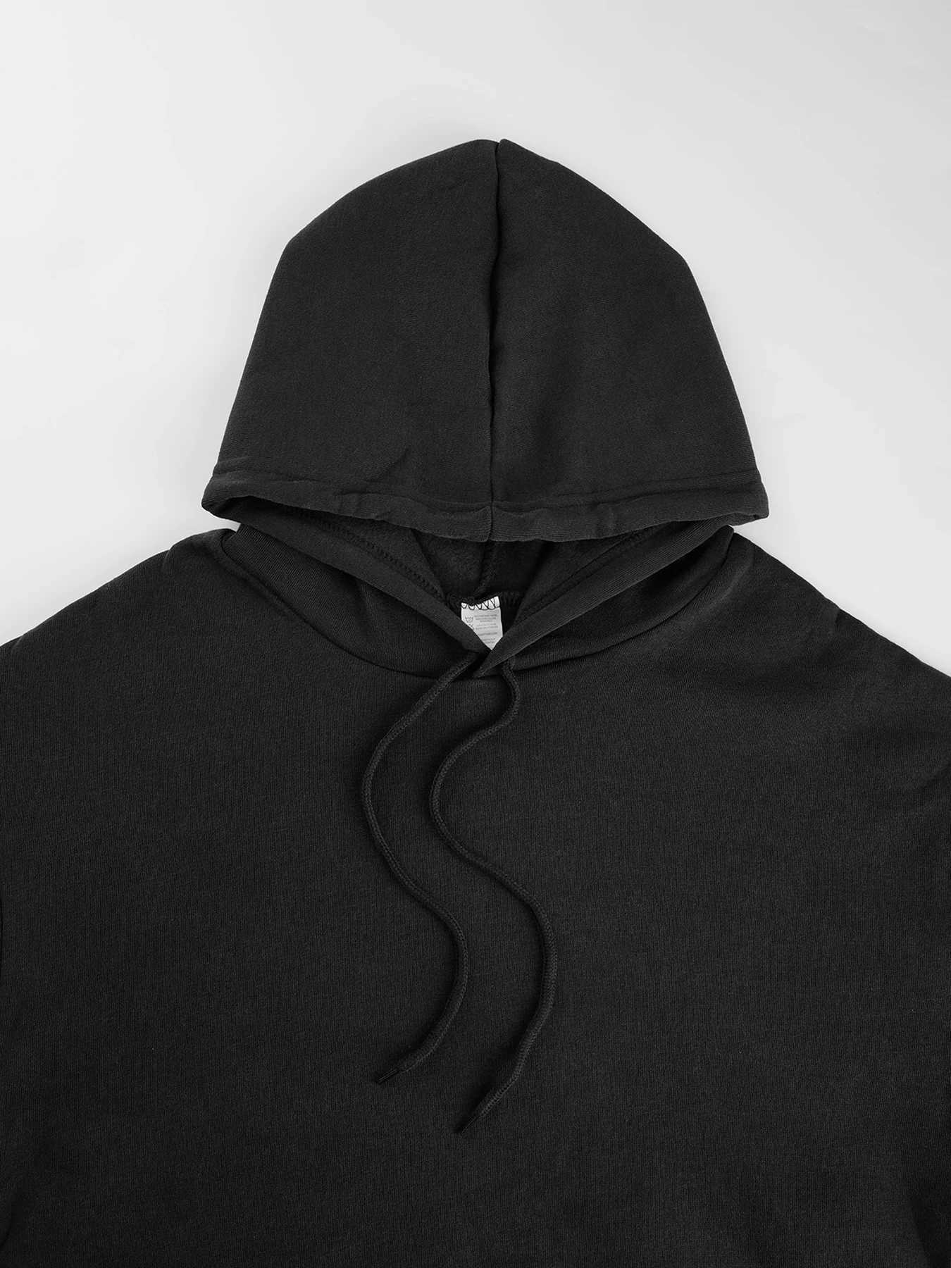 Beautiful Japanese Lotus Koi Prints Daily Comfy Hooded Casual Basics Clothing AutumnPocket Streetwear Classic Loose Pullovers M260312