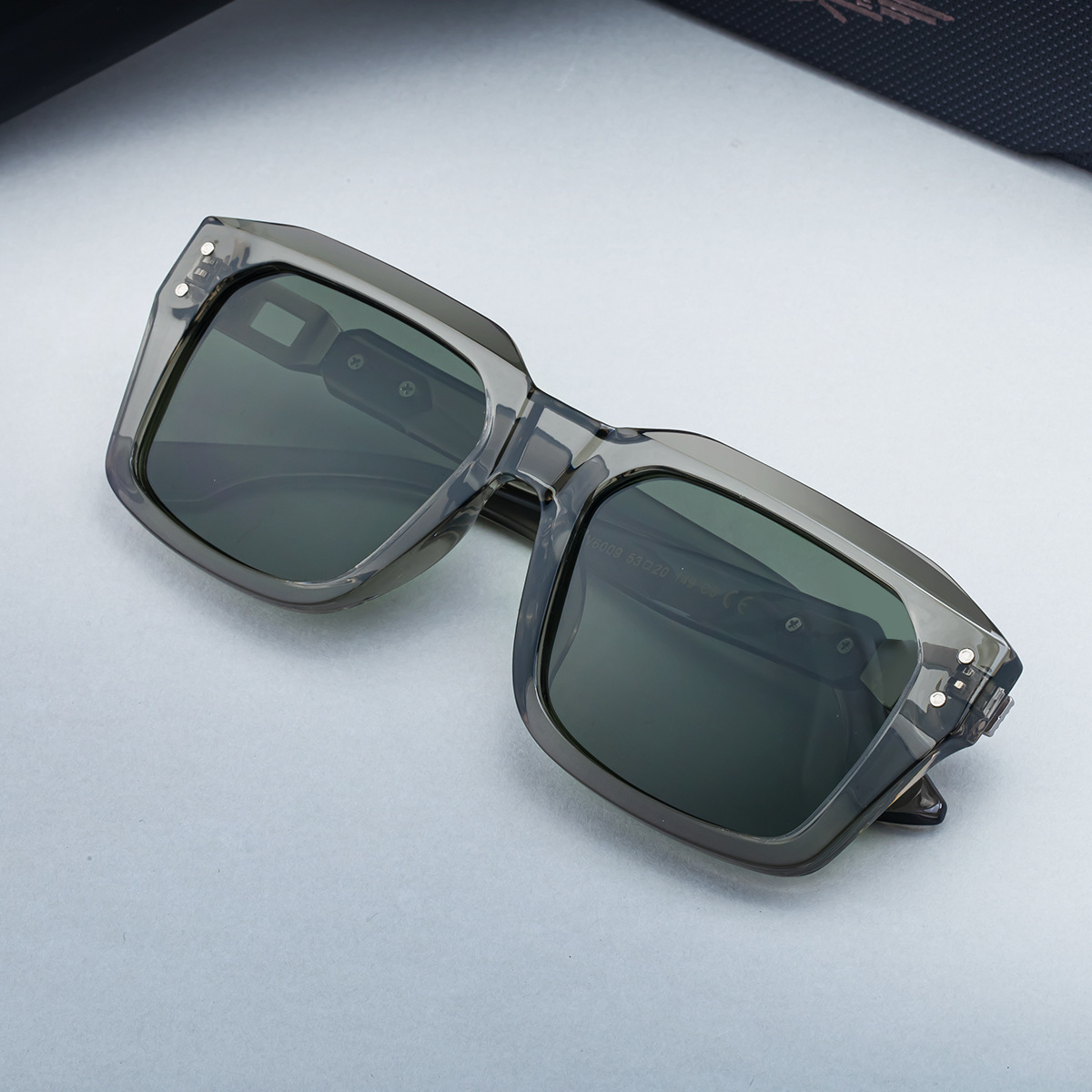 2026 New Fashion Square Frame Polarized Sunglasses Personalized Outdoor Trendy Sun Protection Glasses for Men,
