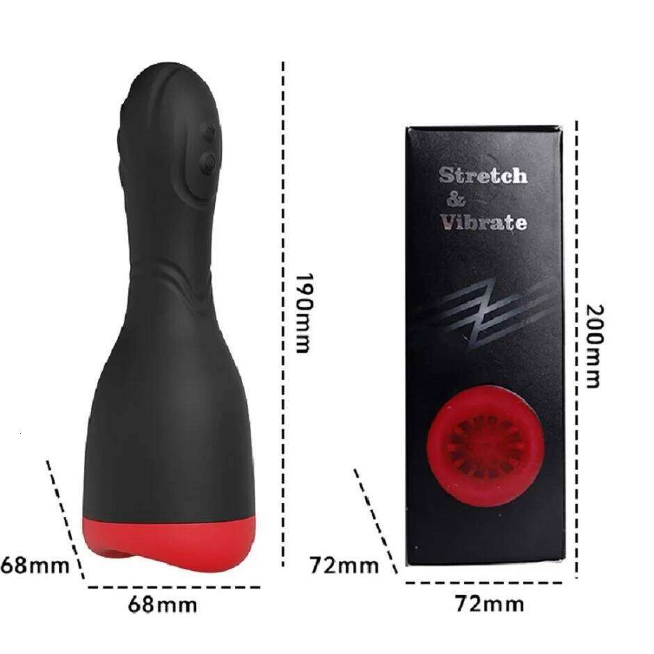Sperm Extrator Oral Masturbation Cup Glans Training Foreplay Stimulating Machine Sex Toys for Men Adults Supplies 18+ Z260312
