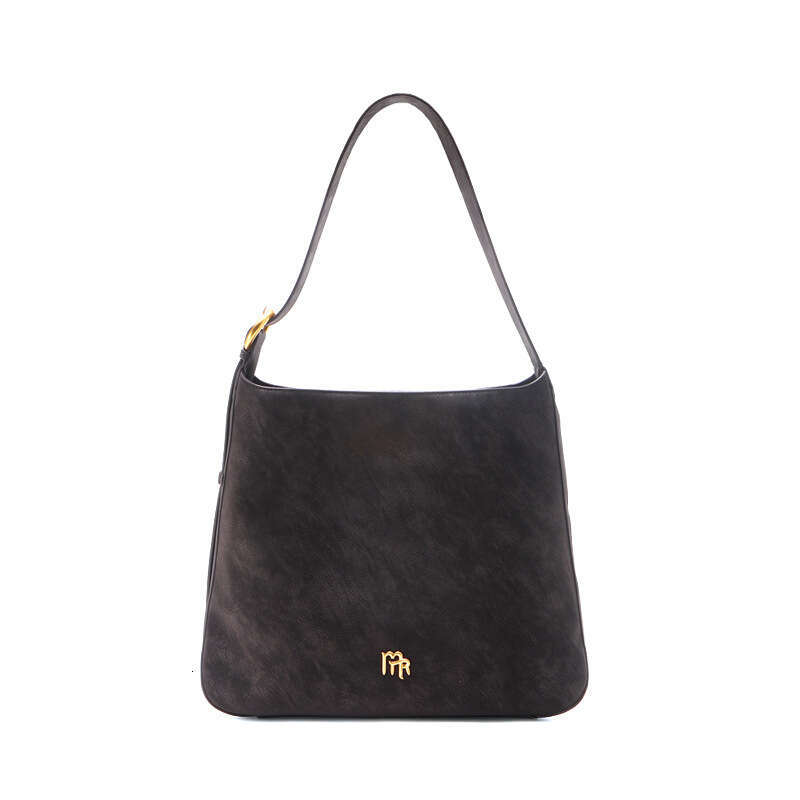 Luxury Shoulder Bags Totes Hobo Women S Single Shoulder Tote Bag Made Of Matte Cowhide Large Capacity Genuine Leather Niche Underarm High End Commuter