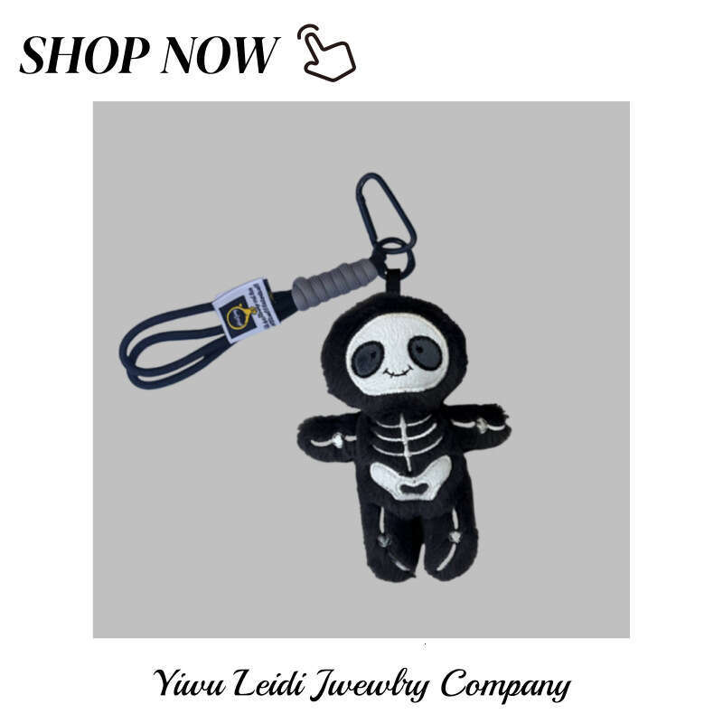 In-stock UK JC Halloween new mummy plush toy keychain pendant doll decoration cross-border