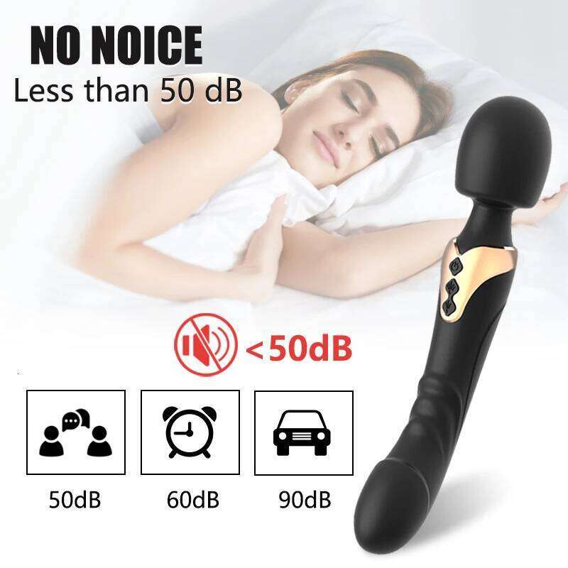 Powerful AV Vibrator Dildos Magic Wand Women 10 Modes Clitoris Stimulator G Spot Vagina Massager Adult Sex Toys for Woman Z260312