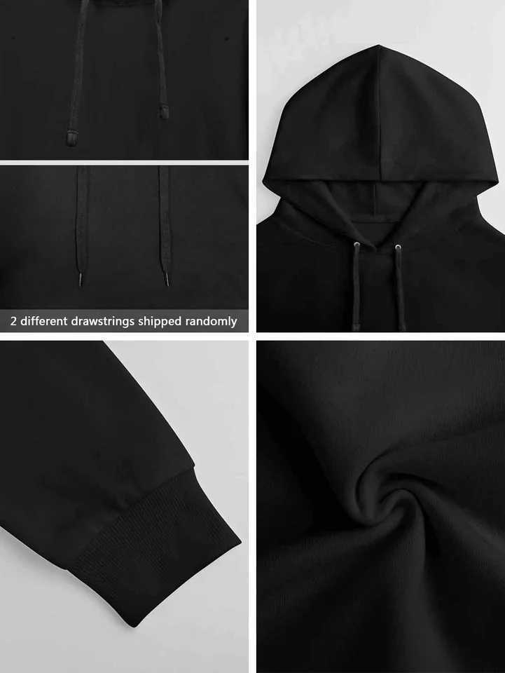 Hoodies Long-sleeved hoodies Youth sweatshirts Street hoodies are suitable for both men and women in fall and winter M260312