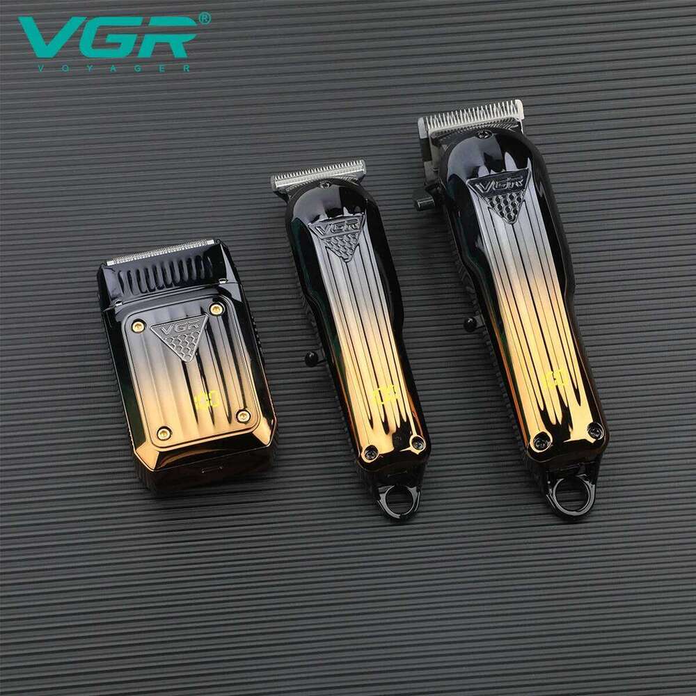 VGR 644 gradient cutting combination shaver rechargeable professional men's hair clipper carving electric pusher C260312