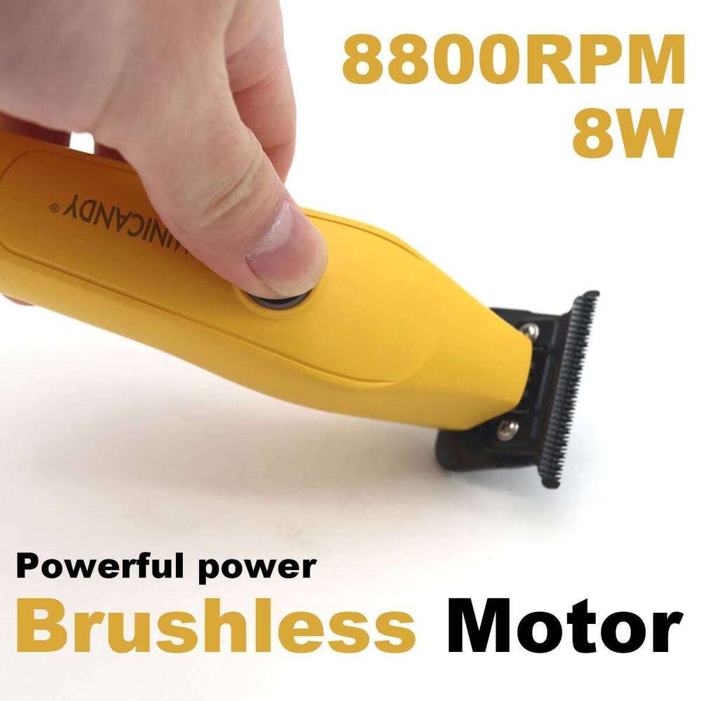 JUCAI Professional Clipper Kit for Men with Brushless Motor DLC Blade 10000RPM With Base Charger Barber Hair Cutt Machines C260312
