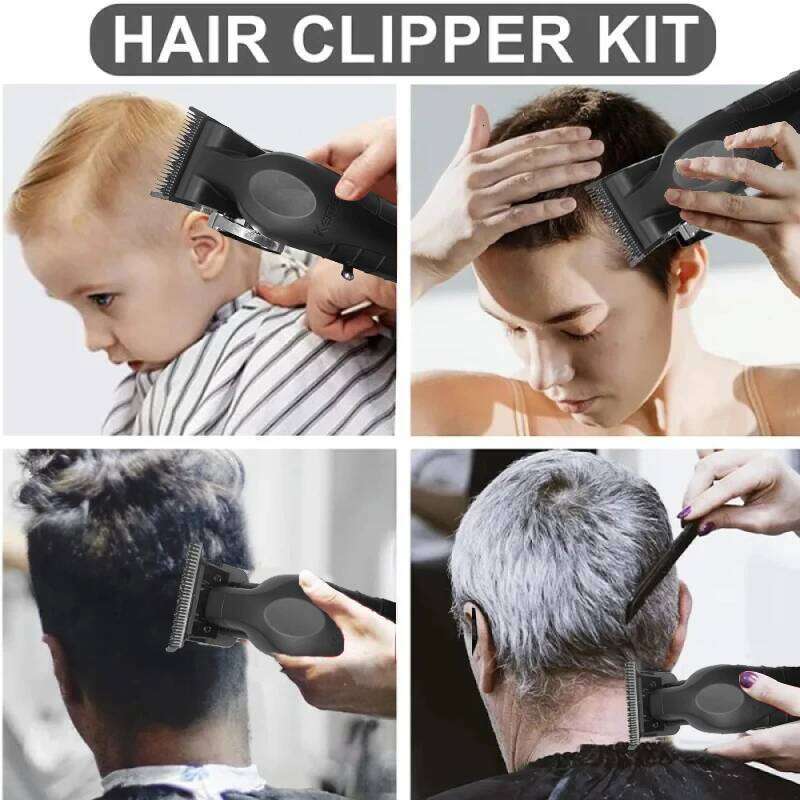 Kemei KM-2296 Barber Cordless Hair Trimmer 0mm Zero Gapped Carving Clipper Professional Electric Finish Cutting Machine KM-2299 C260312
