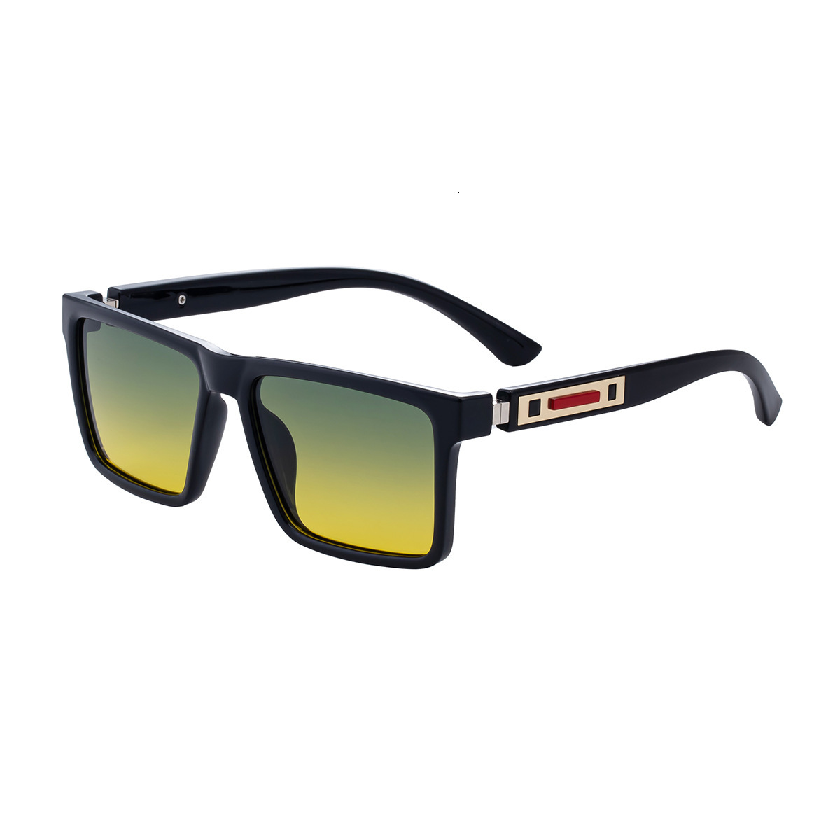 2026 New Fashion Square Frame Polarized Personalized High-End Outdoor Sun Protection Sunglasses for Men,