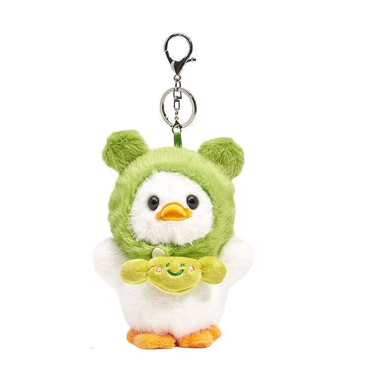 Candy Little Duck Bag Pendant Car Keychain Doll Cute Cartoon Plush Toy