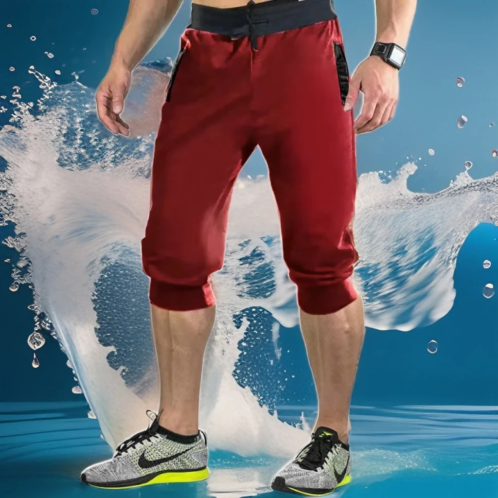Sports Shorts MENS Casual Quickdrying Running Ice Silk Basketball Pants Summer Thin Beach Football Loose Fivepoint Tren 260228