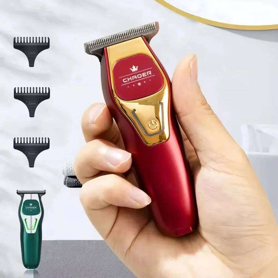 Mini Portable Electric Rechargeable Small Clipper Bald Head Hair Trimmer Barber Haircut Shaver C260312