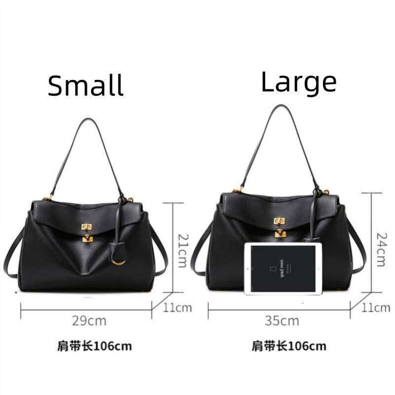 Women's 2025 Crocodile Pattern Soft Leather Shoulder Bag Luxury Designer Bags Large Capacity Vintage Lock Daily Commute