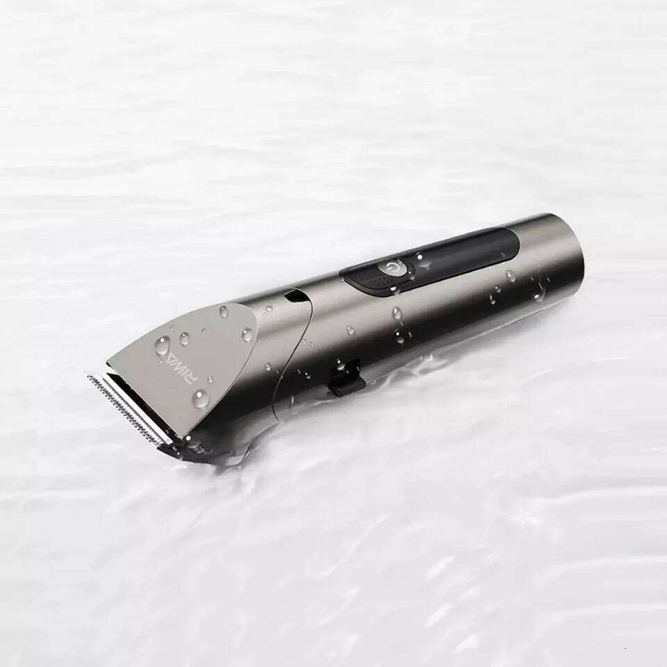 Youpin RIWA Hair Clipper Professional Electric Trimmer For With LED Screen Washable Rechargeable Men Strong Power Steel Head C260312