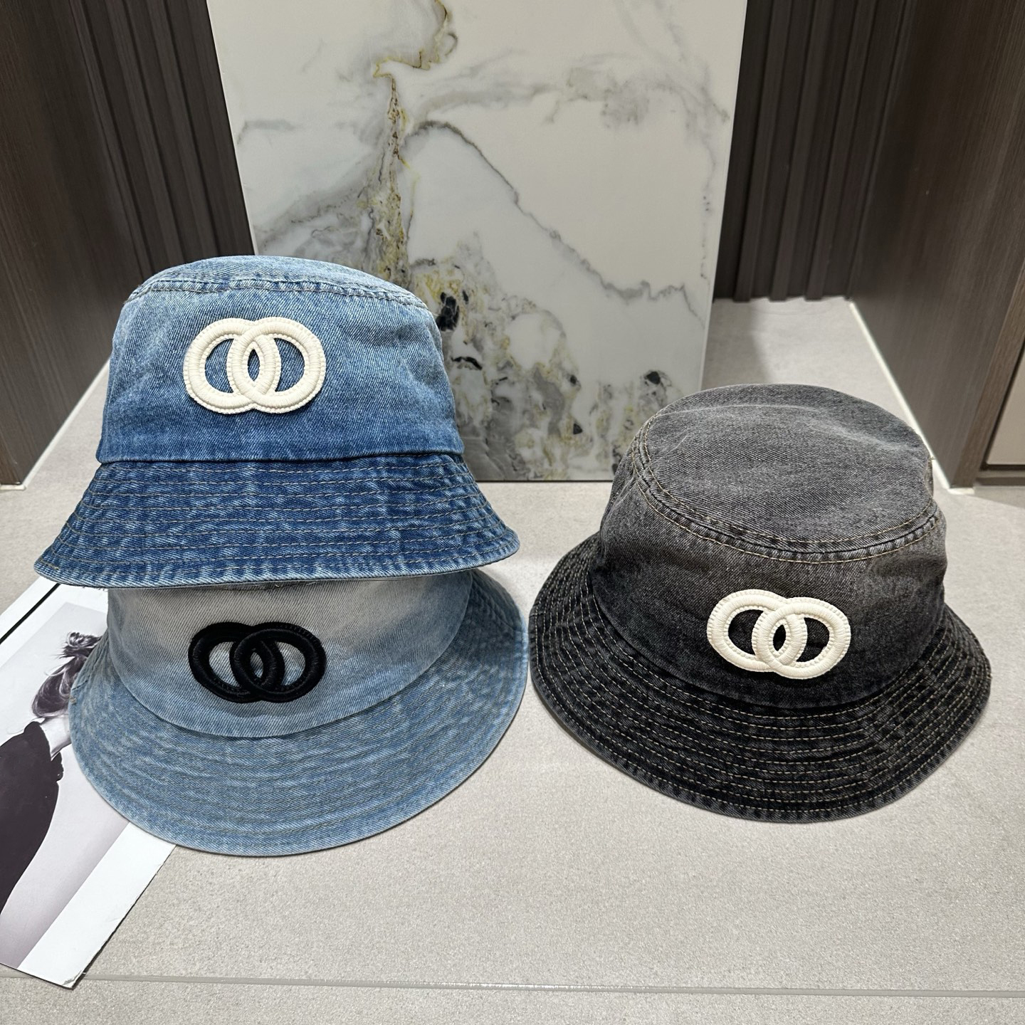 Designer Bucket Hat Beach Hats for Man Women Sun Prevent Dots Design Baskeball Caps Beanie Baseball Cap Outdoor Casual Fishing Dress