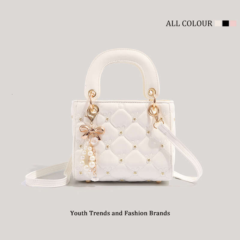 CHARHP&KEJNT Official Genuine Princess Diana Women Versatile Shoulder Crossbody Bag High-end Stylish Handbag