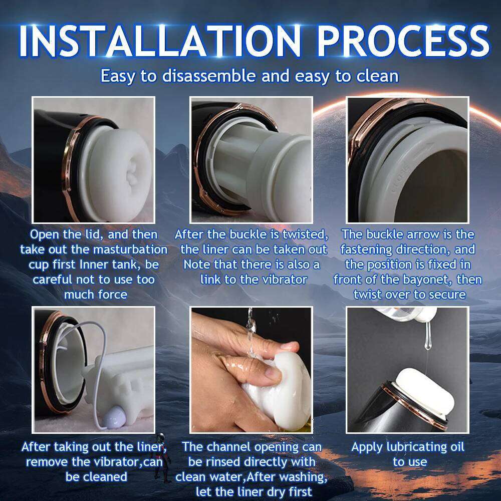 3 in 1 Automatic Male Vibrator Sucking Telescopic Vibration Mastubrator Realistic Stroker Adult Sex Toys for Men Masturbation Z260312