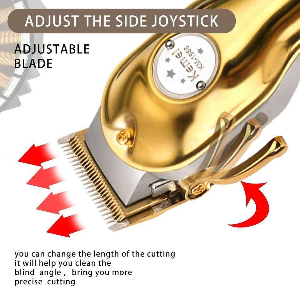 Kemei KM-1986 Or Blade For Men Trimmer Professional Clipper Electric Razor Rechargeable Hair Cutting Machine C260312