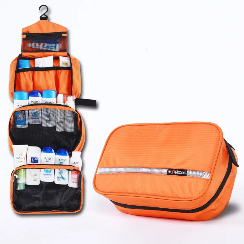 Men Large Waterproof Makeup Bag Male Female Travel Beauty Cosmetic Organizer Case Big Necessaries Make Up Women Toiletry Pouch 260304